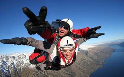 Skydiving queenstown nz