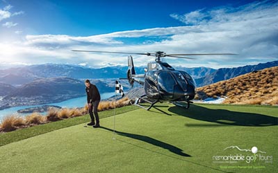 heli golf queenstown