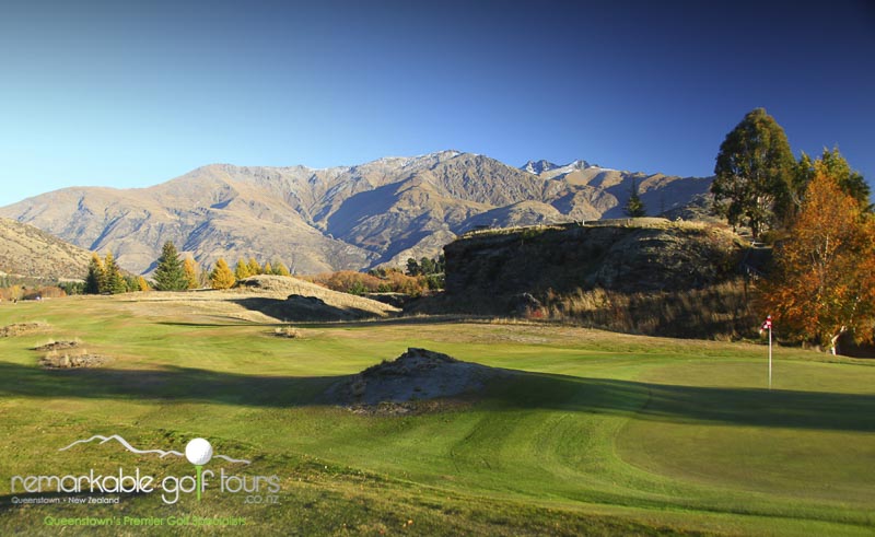 Arrowtown golf course near queenstown