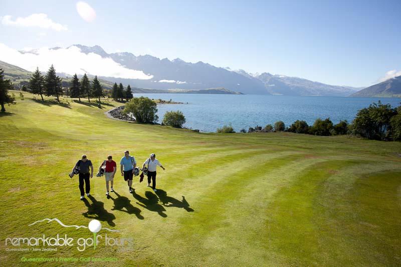 Golfing in Queenstown