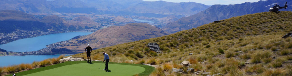 Helicopter Golf Queenstown New Zealand
