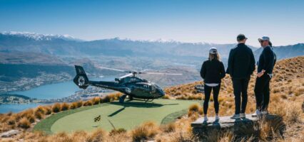 Helicopter Golf Queenstown New Zealand